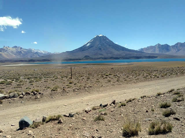 Laguna del Diamante Pareditas San Carlos Mendoza Argentina