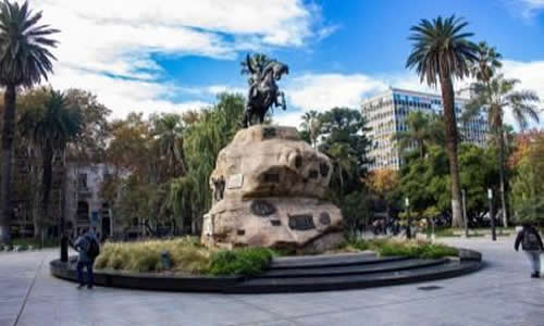 Plaza San Martín Capital Mendoza Argentina