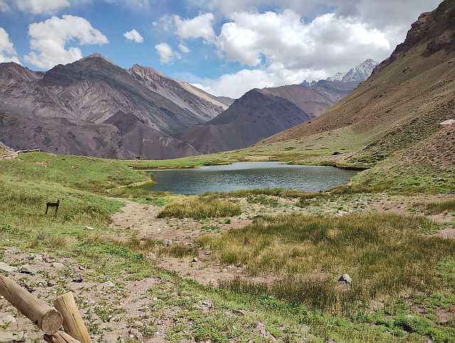 Laguna de los Horcones Las Cuevas Las Heras Mendoza Argentina