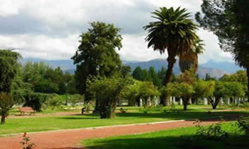 Rosedal Parque General San Martin Ciudad de Mendoza Argentina