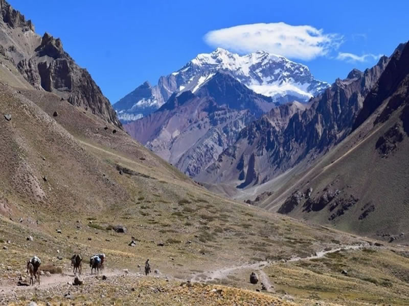 Cerro Aconcagua, Las Heras. Mendoza, Argentina.