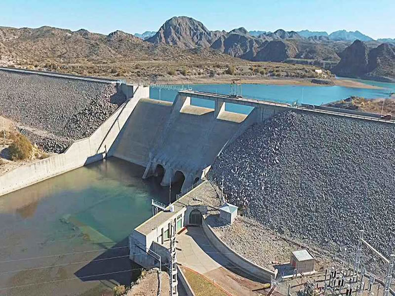 Dique El Tigre, San Rafael. Mendoza, Argentina.