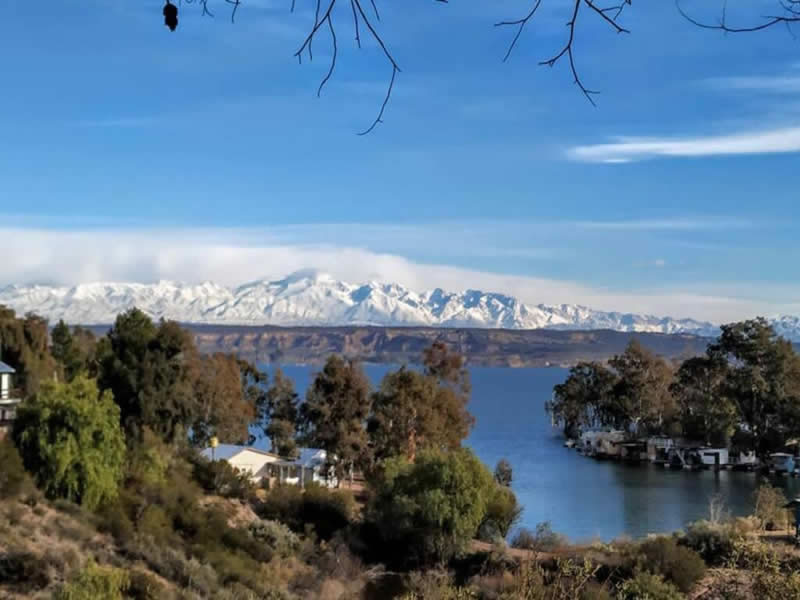 Dique El Carrizal, Rivadavia. Mendoza, Argentina.