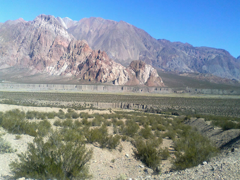 Río Mendoza, Luján de Cuyo. Mendoza, Argentina.