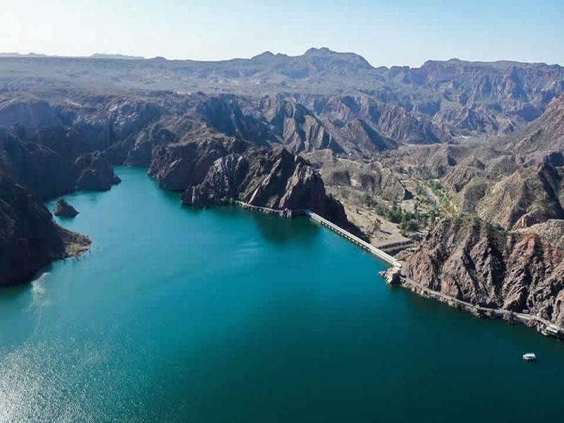 Dique Valle Grande, San Rafael. Mendoza, Argentina.