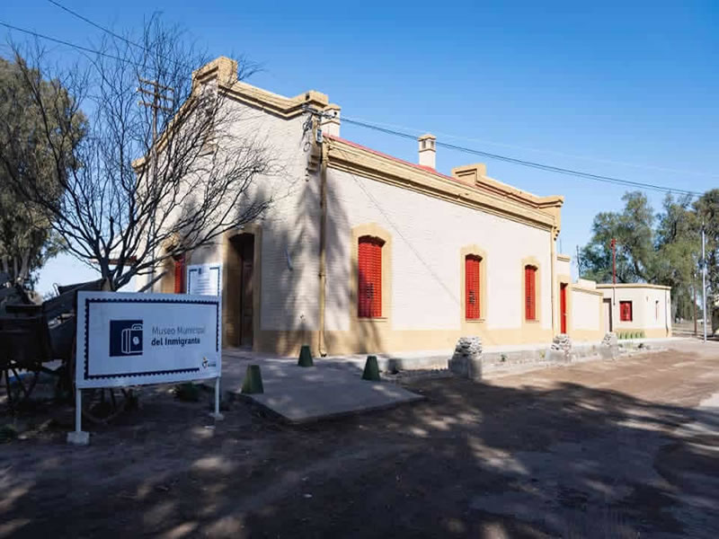 Museo Municipal del Inmigrante, Bowen, General Alvear. Mendoza, Argentina.