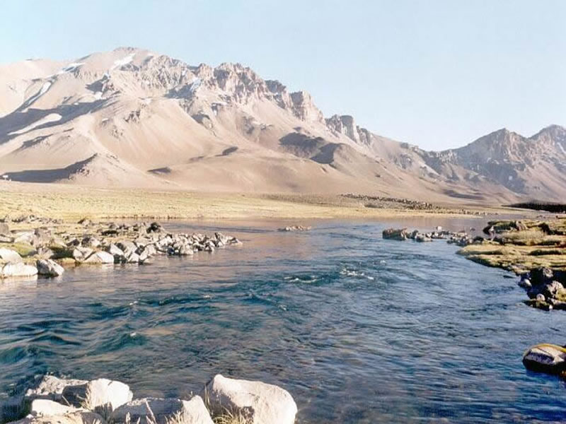 Río Atuel. Mendoza, Argentina.