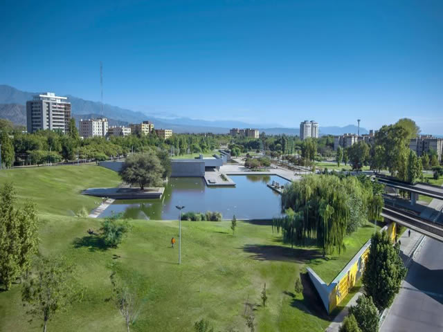 Parque Central Ciudad de Mendoza Argentina