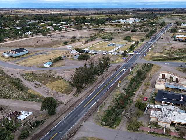 Tramo asfaltado de la Ruta Provincial 171: corredor vial de conectividad en General Alvear