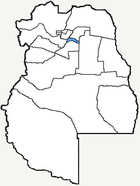 Mapa de Junin Mendoza Argentina
