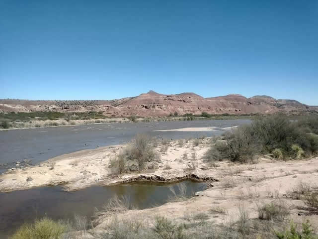 Rio Pata Mora Malargue Mendoza Argentina