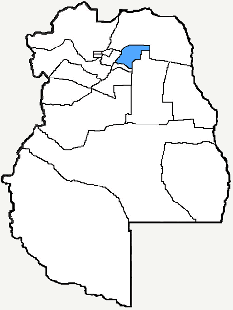 Mapa de San Martin Mendoza Argentina