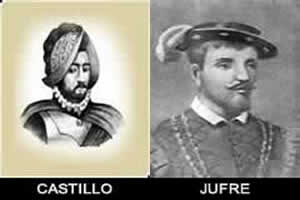Pedro del Castillo y Juan Jufre, fundacion de Mendoza