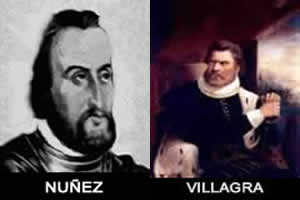 Juan Nuñez del Prado y Francisco de Villagra, fundacion de Mendoza