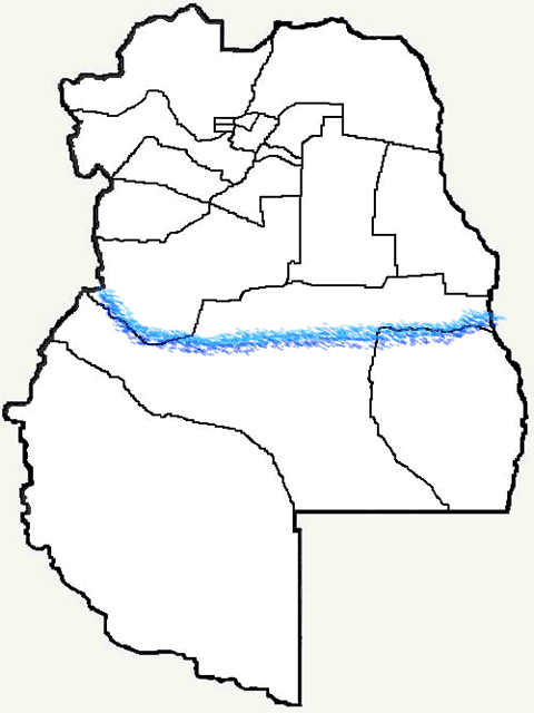 Cuenca rio Diamante Hidrografía de Mendoza