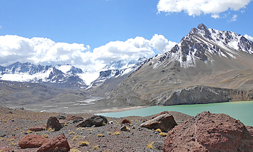 Reserva Hídrica Natural Laguna del Atuel Mendoza Argentina. Foto: Diario Los Andes